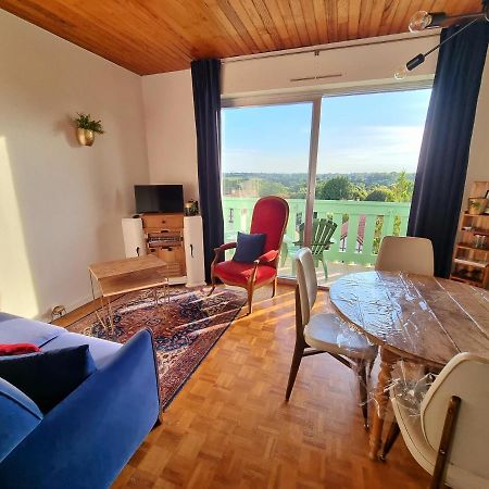 Studio avec superbe vue 5min à pied des Thermes Bagnoles de l'Orne Normandie Extérieur photo