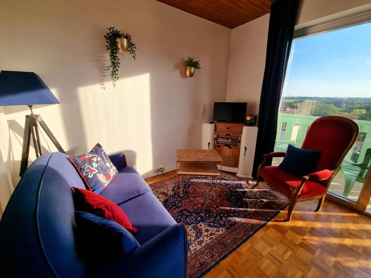 Studio avec superbe vue 5min à pied des Thermes Bagnoles de l'Orne Normandie Extérieur photo